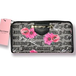Juicy Couture zippered wallet